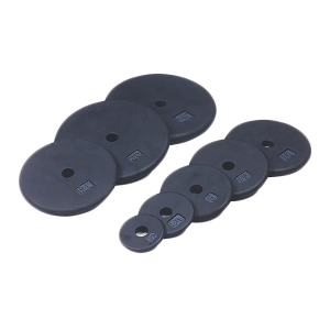 USA Sports Standard One-Inch Size Weight Plates (Black) [BR-USA]